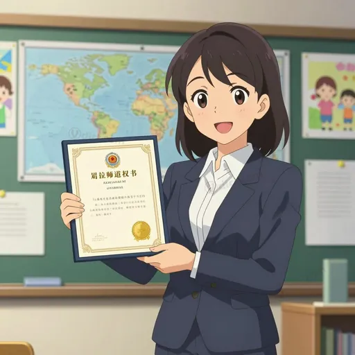 teacher's certificate