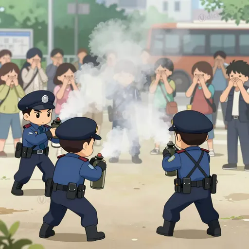 tear-gas