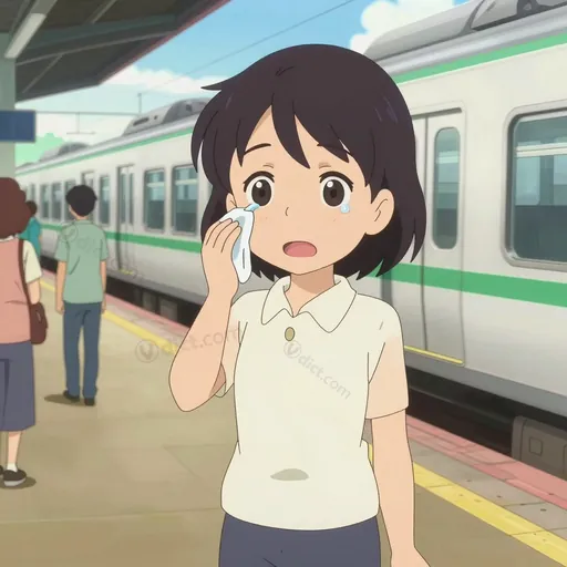 tearful