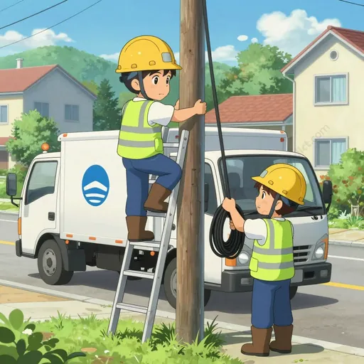 telephone company