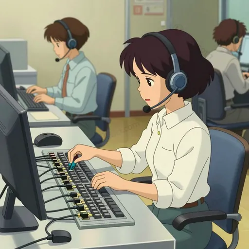 telephone exchange
