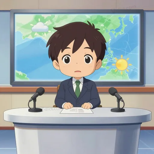 television newscaster