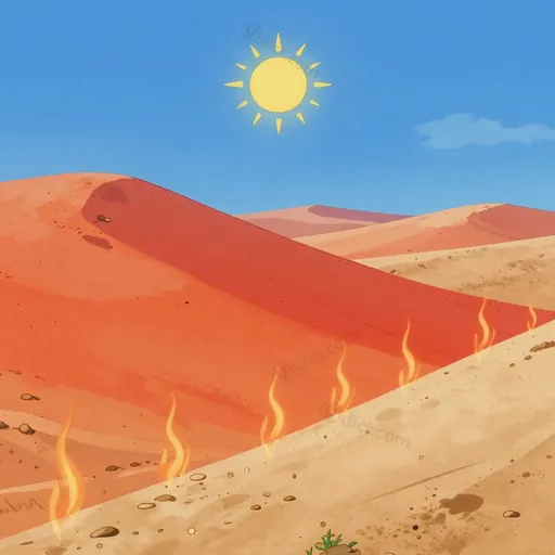 temperature gradient