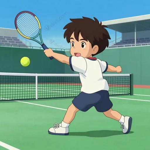 tennis shot