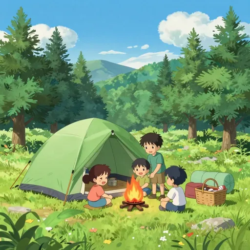 tenting