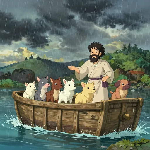 the flood