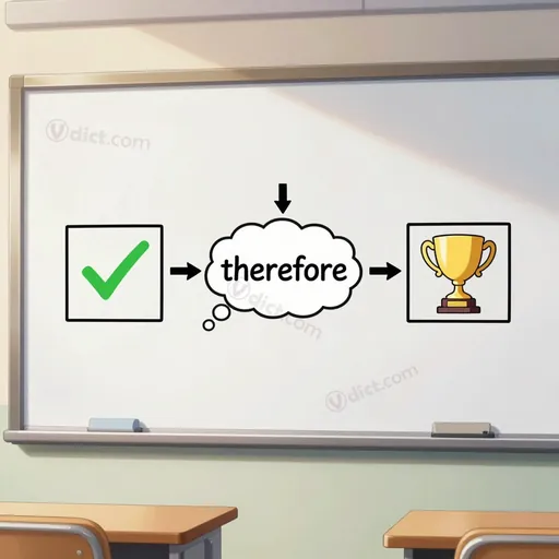 therefore