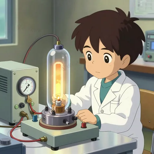 thermionic current