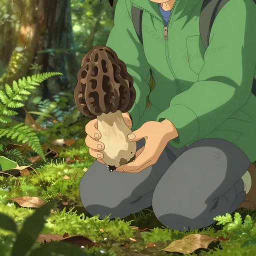 thick-footed morel