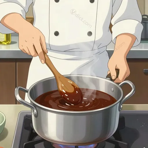 thickened