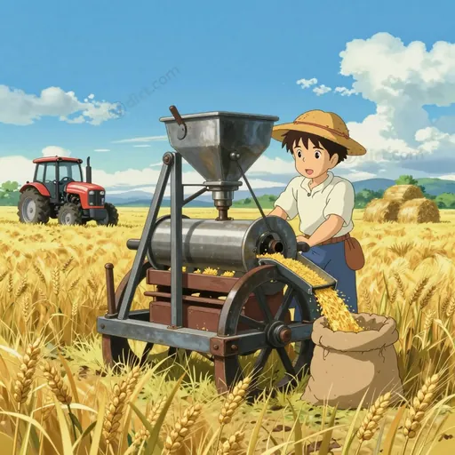 threshing-machine