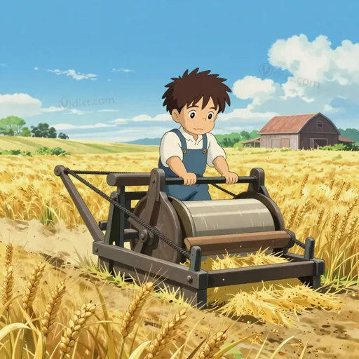 threshing machine