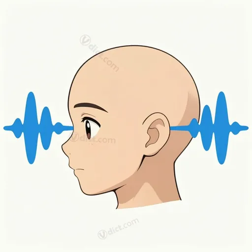 to both ears