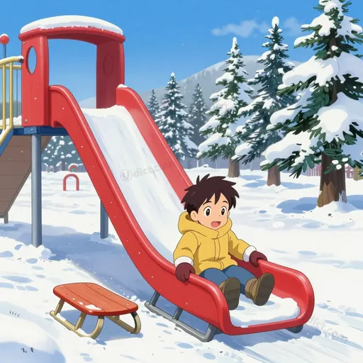 toboggan-slide