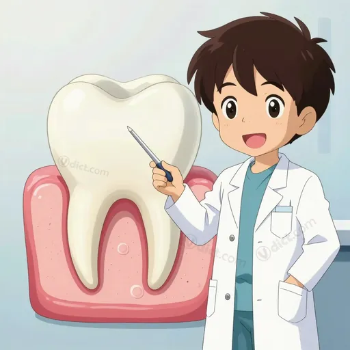 tooth root