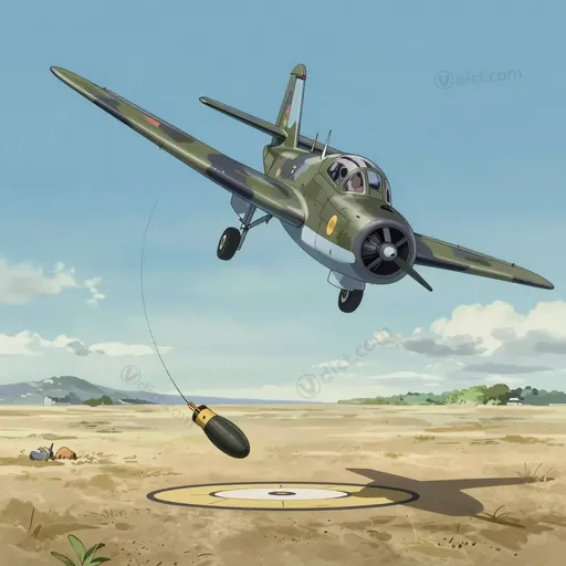 toss bombing