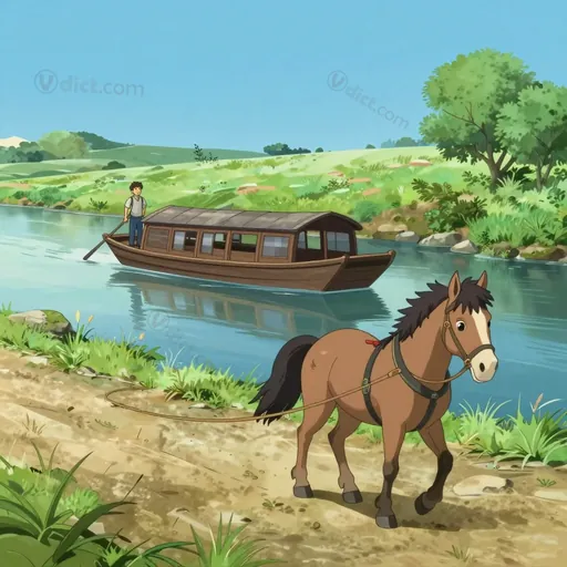 towing path