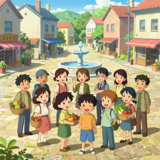 townspeople