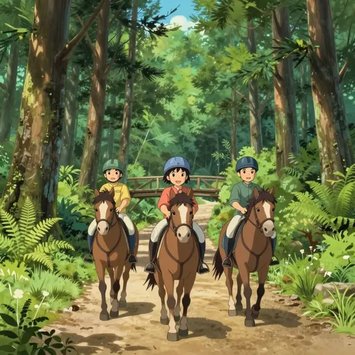 trail riding