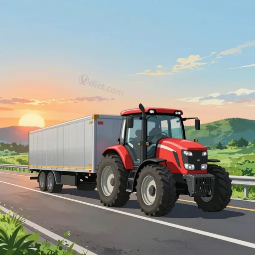 trailer truck