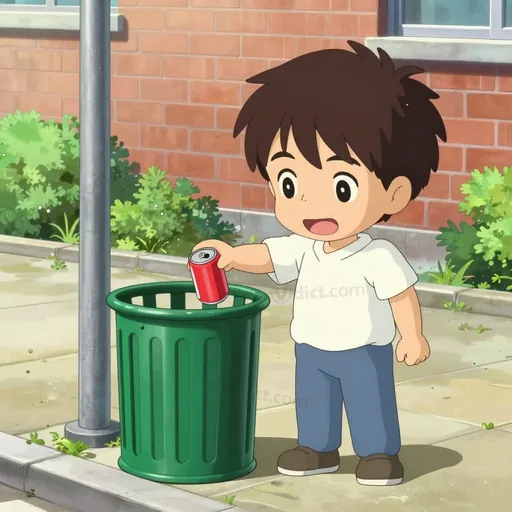 trash barrel