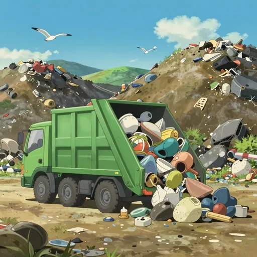 trash dump