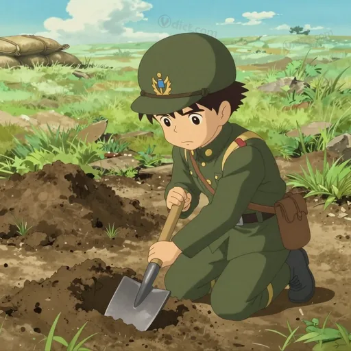 trenching spade