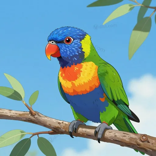trichoglossus moluccanus