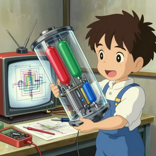 tricolour tube