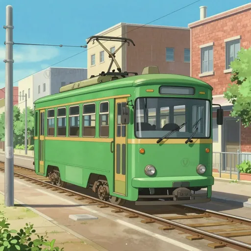trolley car