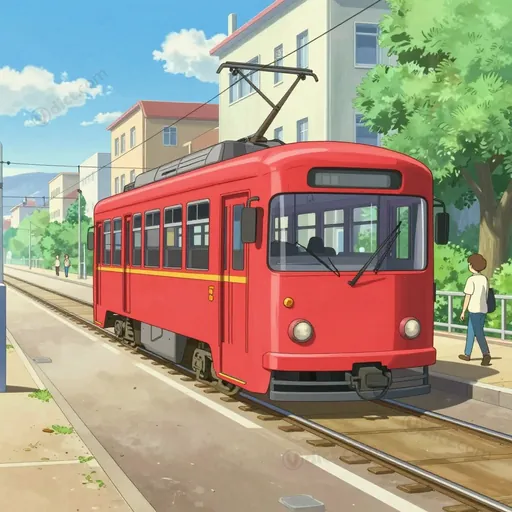 trolley line