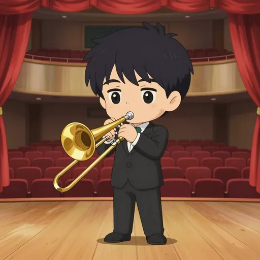 trombone player
