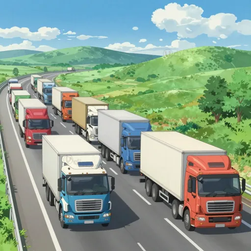 truck traffic