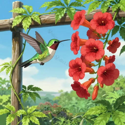 trumpet creeper