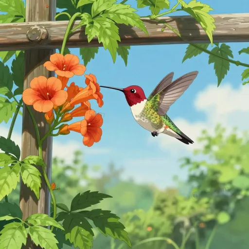 trumpet vine