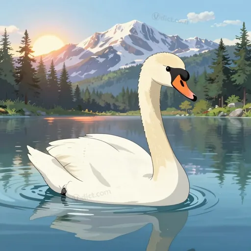 trumpeter swan