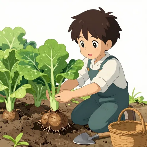 tuberous plant