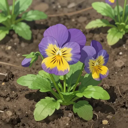 tufted pansy