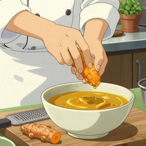 turmeric root