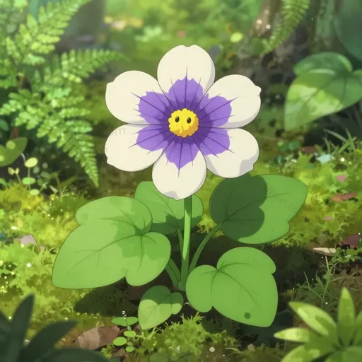 two-eyed violet