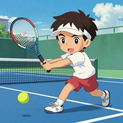 two-handed backhand