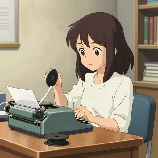 typewriter ribbon