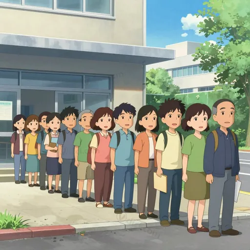 unemployment line