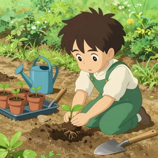 unpotted