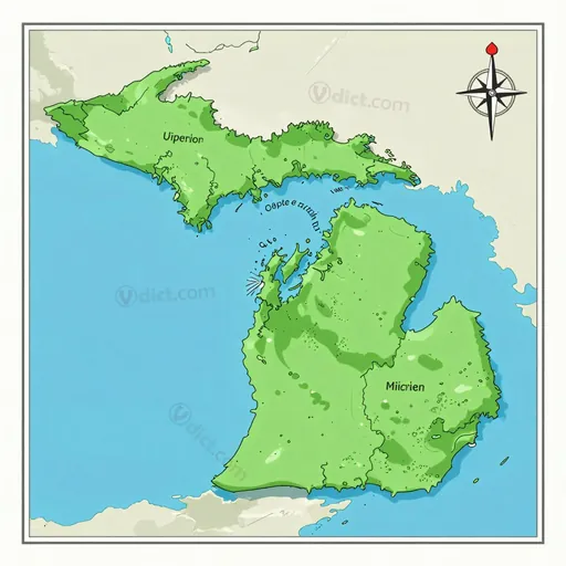 upper peninsula