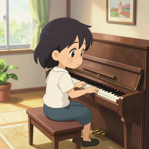 upright piano