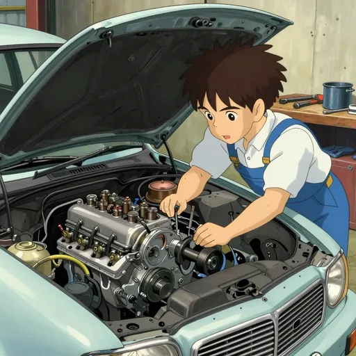 valve-in-head engine
