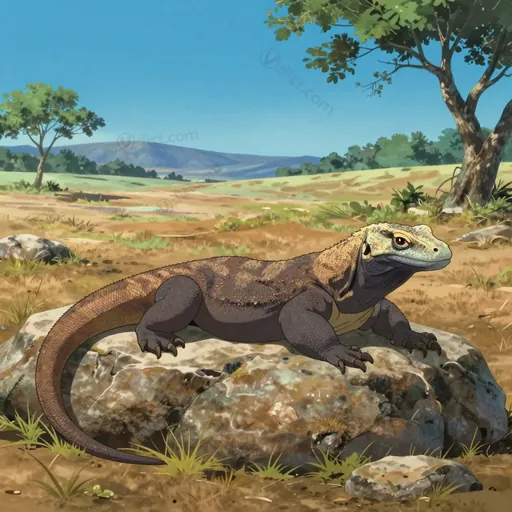 varanus komodoensis