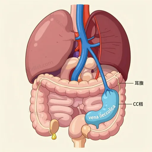vena ileocolica