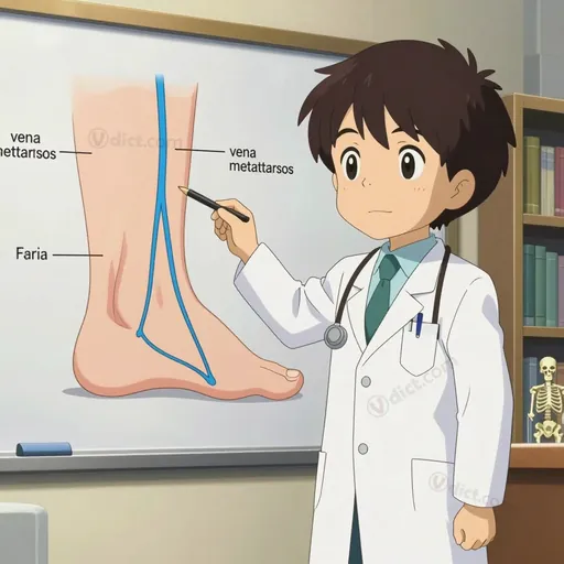 vena metatarsus
